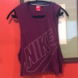 Cut off Nike tank